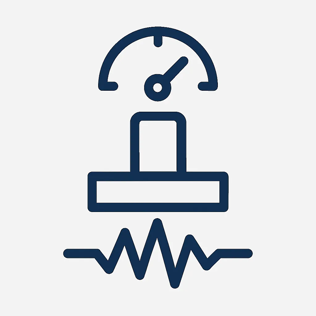 Análise de Vibrações para indústrias.