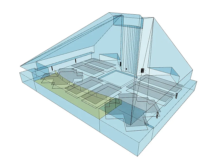 Projeto acústico da Igreja Católica Catedral de Palmas,TO