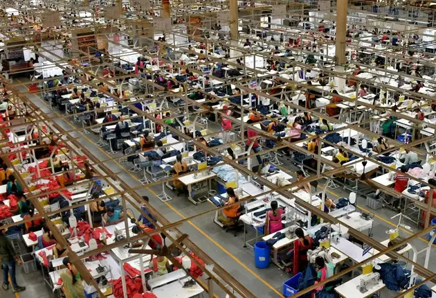 Industria textil de fabricação de tecidos