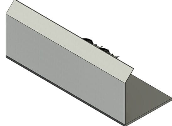 Barreira acústica implementada em projeto de atenuação sonora de condensadora na cidade de Porto Alegre