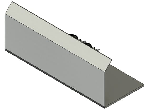 Barreira acústica implementada em projeto de atenuação sonora de condensadora na cidade de Porto Alegre