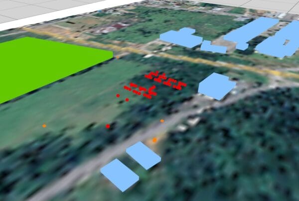 Modelo computacional de propagação de ruído de subestação de energia elétrica