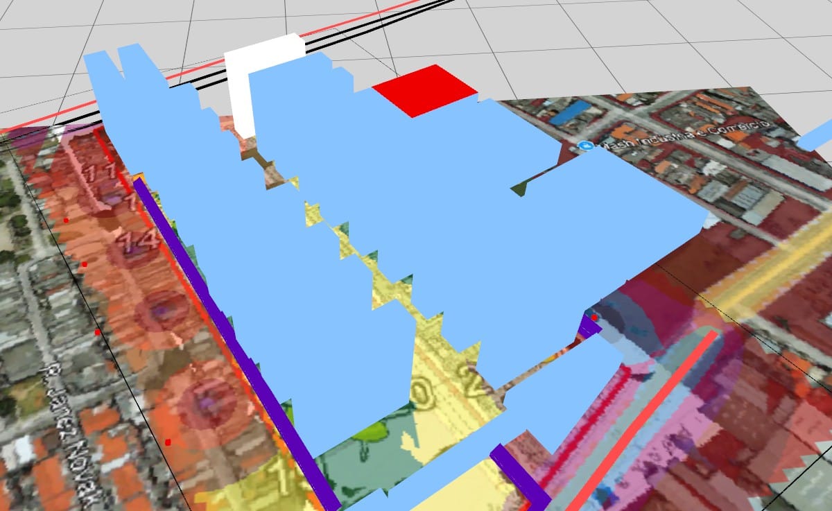 Modelo de predição acústica de ruído incidente em fachada conforme NBR 15575